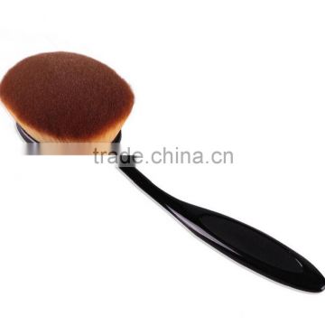 2016 New Professional Facial Makeup Brushes Toothbrushes Shape Oval Foundation Brushes