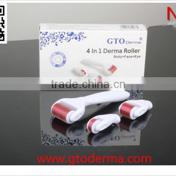 2015 gto new products skin care micro needle 4 in 1 derma roller