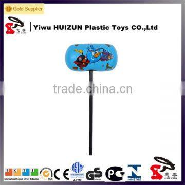 PVC Inflatable hammer with bird in blue