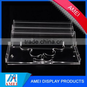 2016 Hot-sale acrylic jewelry display tray/Customized acrylic jewelry display tray