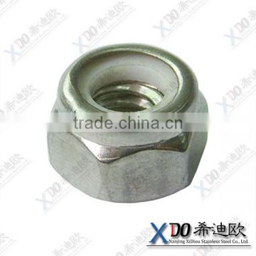 Hastelloy C276 high quality stainless steel hot sales non-standard hexagon insert lock nut