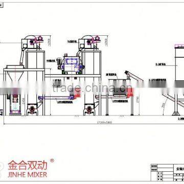 JHH-2000 mobile asphalt drum mixing plant