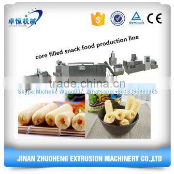 Sweet core filling snack food machine with Rich cocoa filling