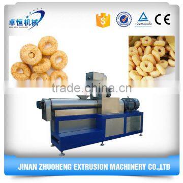 Factory in Jinan China quality corn ring puffed snacks food production machine