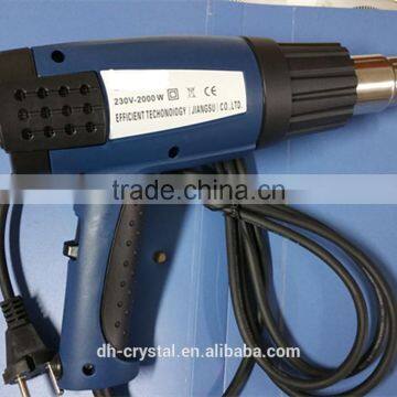 Temperature adjustable heat gun hot air gun