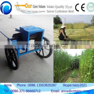 Stainless steel automatic jute hemp fiber peeling machine