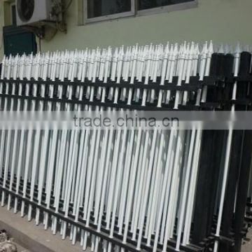 GM high quality powder coated 2016 hot sale zinc steel garden fencing decorative from Anping Manufacture