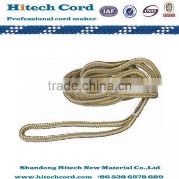 Double braided nylon dock line