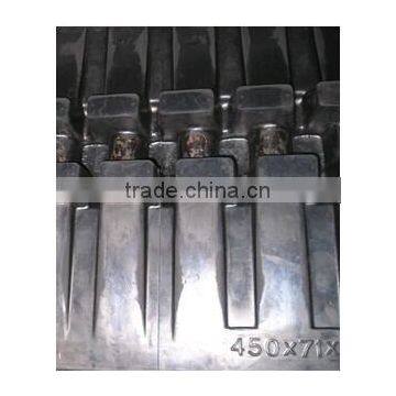 Rubber Track 450x71x86 FOR X442/ZX75 450X71X80 FOR X445 photo-2