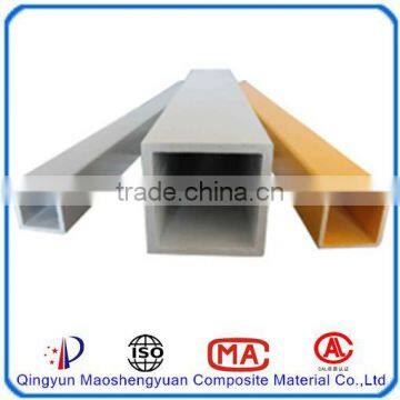 High strength frp rectangular tube,fiberglass square tube