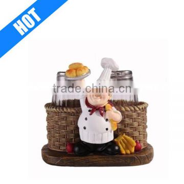 customized handmade painted resin wedding souvenirs salt pepper