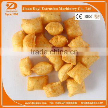 fried wheat flour snack food extruder machine process line from Jinan dayi