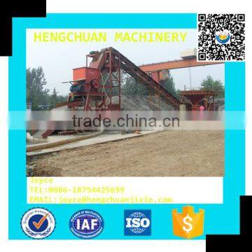 Magnetic Separator With Crusher/Sand Iron Ore Concentration Plant