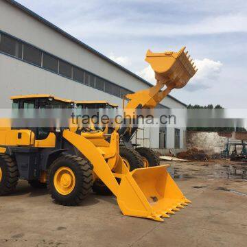 China 3Ton wheel loader with Wooden fork