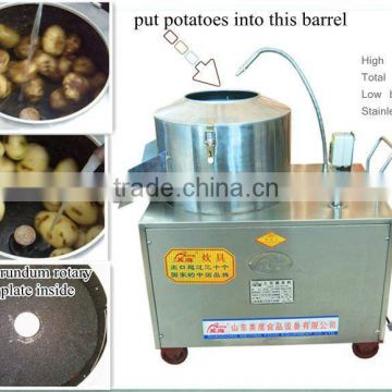 TP500 automatic professional industrial potato peeler machine for peeling potato and washing potato machine