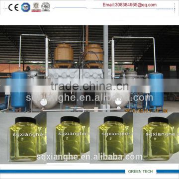 High efficient plastic pyrolysis recycling machine extracting diesel oil