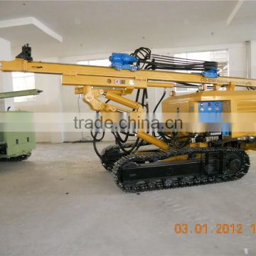 G150YF crawler hydraulic rotary blasting drill rig, anchor drilling rig, small water well drill rig