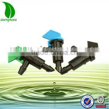 4 GPH Drip Irrigation mini Irrigation take part Flag drip emitter with Outlet Barb