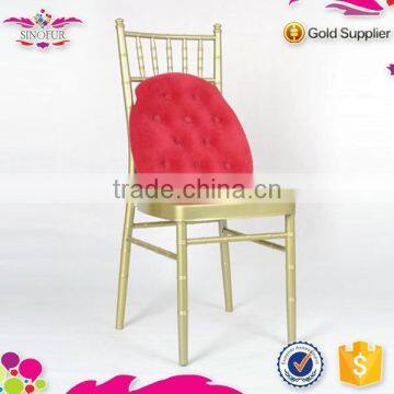 Brand new Qindao Sinofur chiavari chair in metal