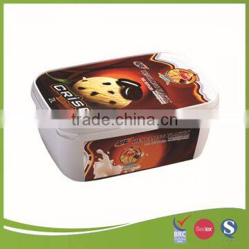 pp plastic wall thin ice cream box