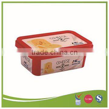 250g plastic cheese box