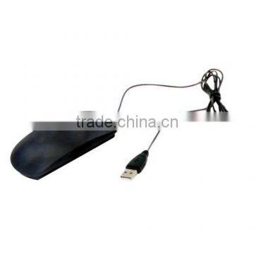 Hot wired usb computer mouse