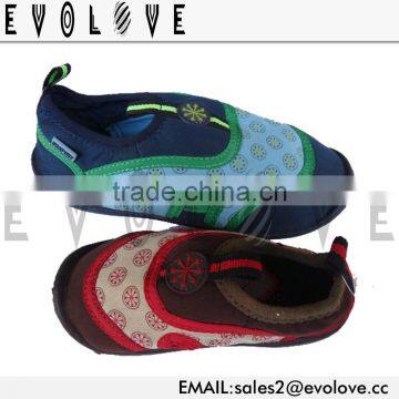 Wholesale beach aqua shoes with TPR sole