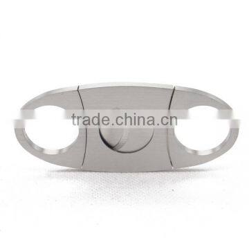 Stainless steel cigar cutter