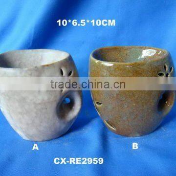 Ceramic oil burners