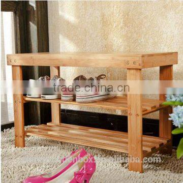 Best Selling Eco-friendly Homemade Wooden Shoe Racks photo-2