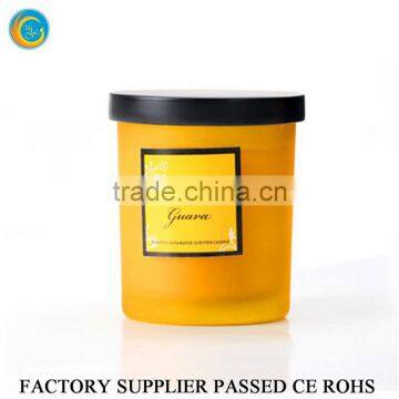 Flamless Wax Filled Luxury Wax Jars Glass photo-2