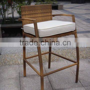 3pcs Fashion Design Wicker Outdoor Bar Stools photo-4