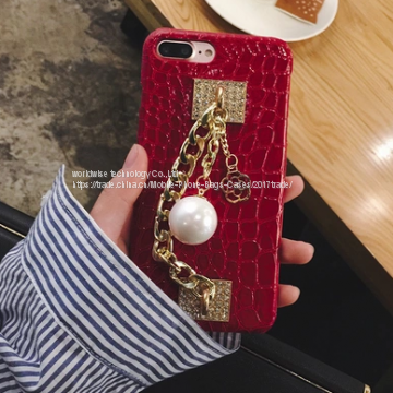 Imitation PU Leather Cell Phone Cover Case Mobile Phone Cases for IPhone7/7Plus/6/6s/6plus/6splus Hard Plastic Shell photo-3