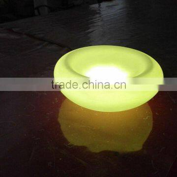 PE Plastic Led Light up Fruit Plate / Wholesale Special Designed Led Illuminated Fruit Plates photo-2