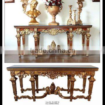 2017 Factory Supply Antique Gold Console Table photo-4