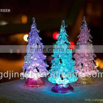 Artificial Acrylic Decorative Led Light Small Christmas Tree photo-4