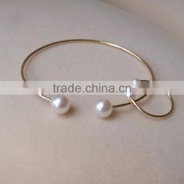 7-8 mm freshwater pearl necklace and bracelet sets