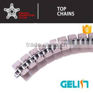 1873 2000 Series Side Flexing Sanp-on Chains Plastic Flat Top Chain photo-2
