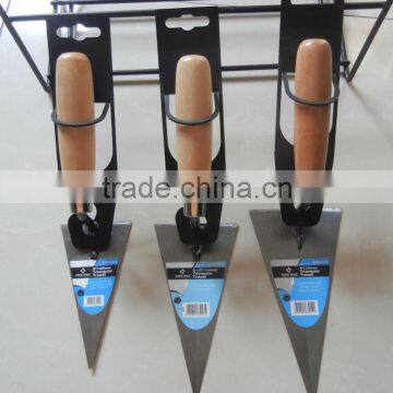 Good quality bricklaying trowel, Brick trowel, Bucket trowel W/ wooden handle 120mm