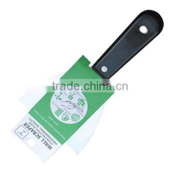 plastic handle common polish scraper/putty knife with card tag