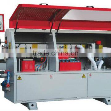 The Full-automatic Edge Banding Machine SH-528E with Thickness of roling edge-banding belt 0.4-3mm and Workpiece thickness 10-50