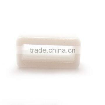 3/8" Plastic Belt Loop Keeper Dog Collar, White Pet Collar Loop, Plastic Loop For Pet Collars photo-5