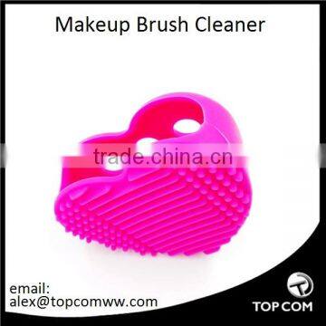 Silicone Gel Makeup Washing Brush Cleaner Egg Scrubber Tool photo-3