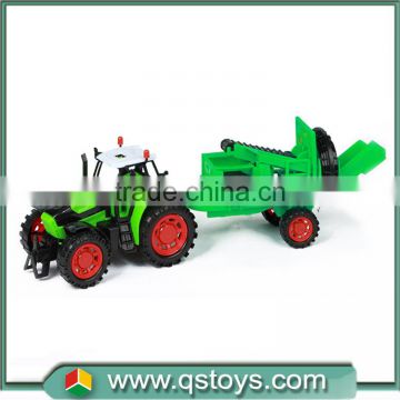 2016 friction cheap plastic farm toy tractors for sale