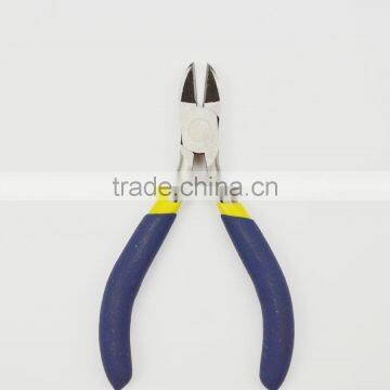 Blue Carbon Steel Diagonal Cutting Pliers Flat Nose Pliers photo-3