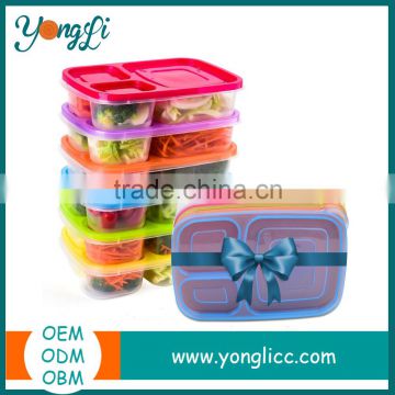 Lunch Box Plastic Food Packaging Container