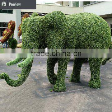 Fake Plastic Grass Hedge Artificial Milan Grass Topiary Animal Made in Dongguan for Wholesale photo-2