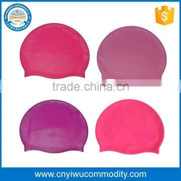 custom national flag silicone swim cap with printing logo