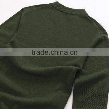 Men's 100% Cashmere Modern Knitting Blank Sweater photo-6