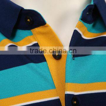 Color Combination Polo Shirt Mens photo-4